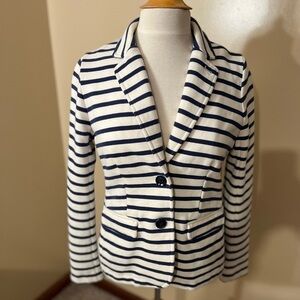 Vineyard Vines Navy/White Striped Nautical Blazer Sz S NWOT